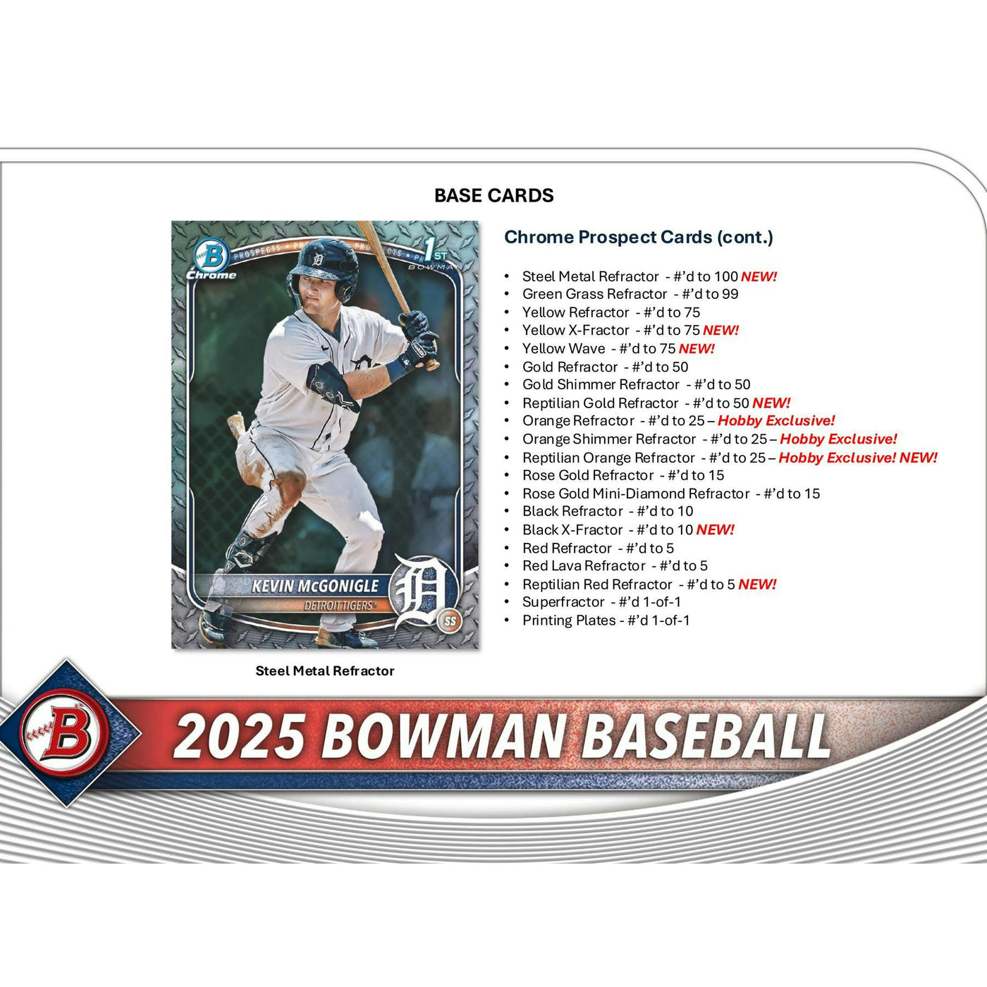 2025 Bowman Baseball Hobby Box