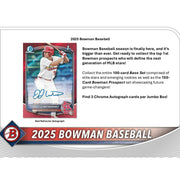 2025 Bowman Baseball Hobby Jumbo Box