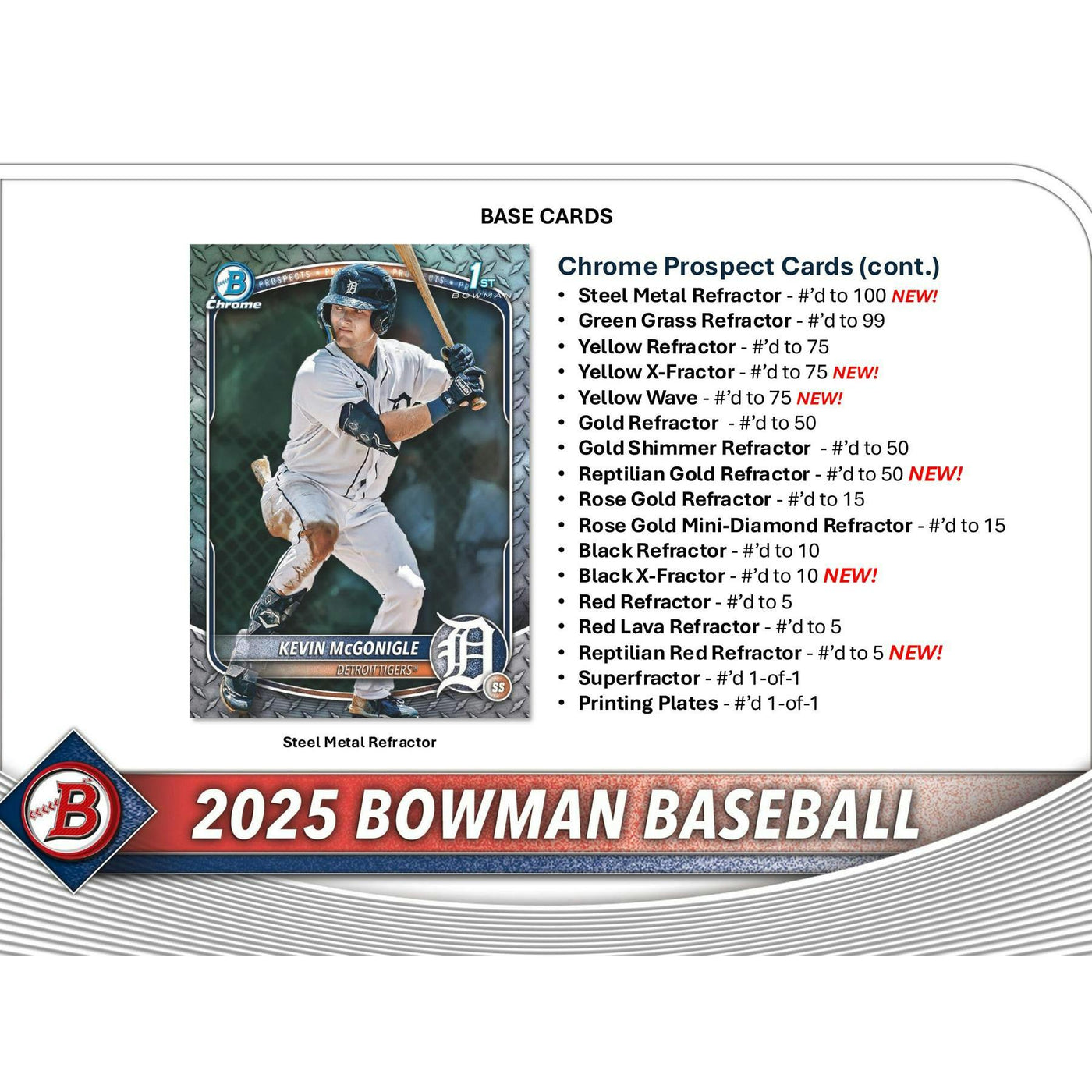 2025 Bowman Baseball Hobby Jumbo Box