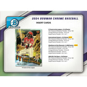 2024 Bowman Chrome Baseball Hobby 12-Box Case