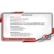 2024 Bowman Draft Baseball Hobby Jumbo Box