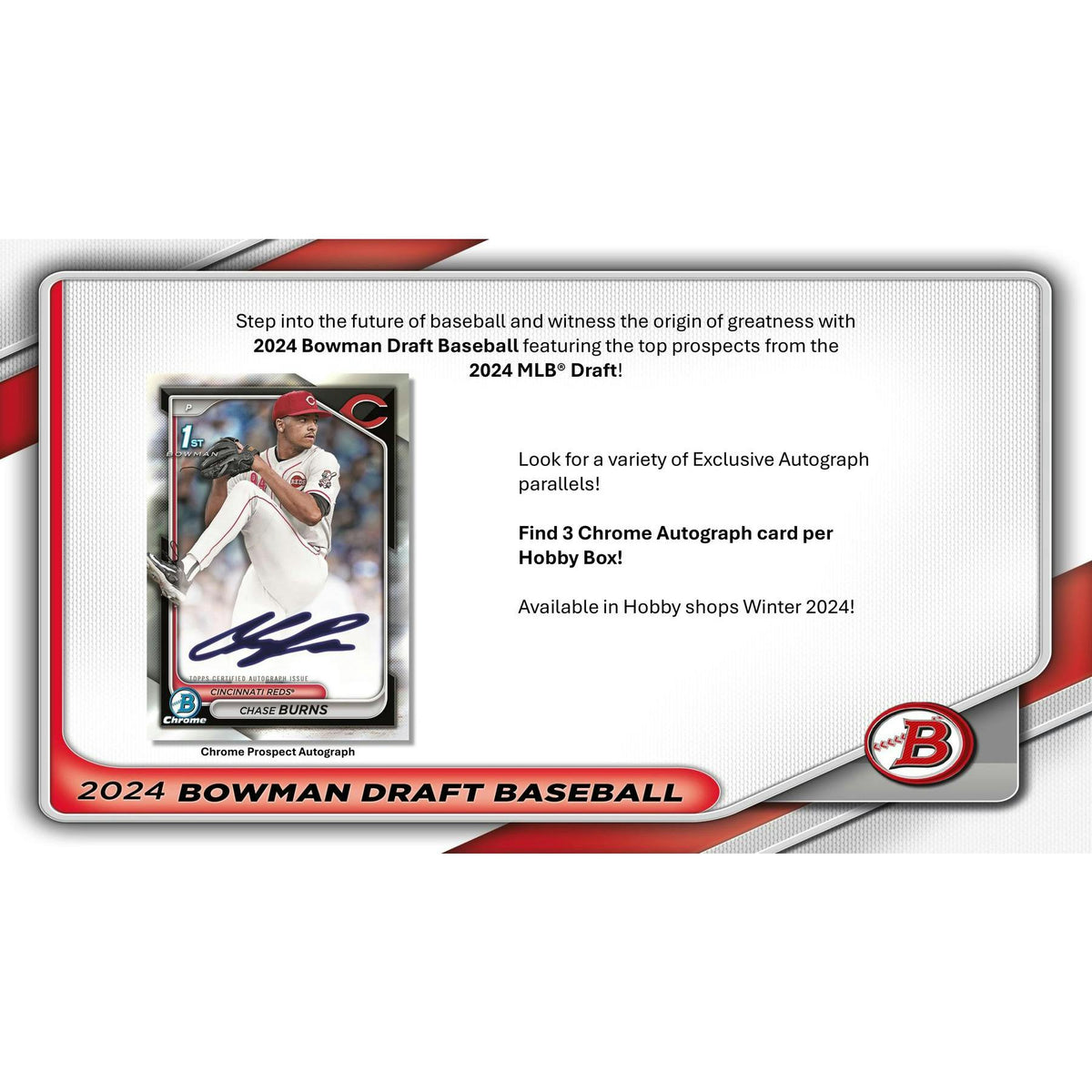 2024 Bowman Draft Baseball HTA Choice 6-Box Case