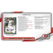 2024 Bowman Draft Baseball HTA Choice 6-Box Case