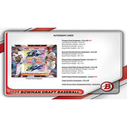2024 Bowman Draft Baseball HTA Choice 6-Box Case