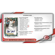 2024 Bowman Draft Baseball Super Jumbo Pack