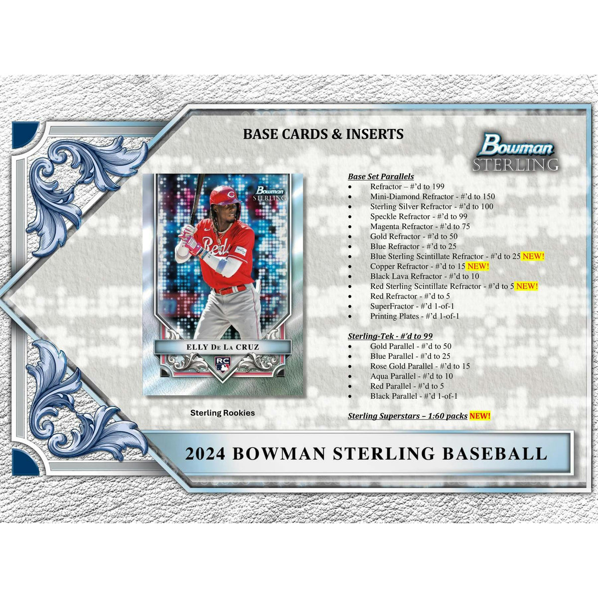 2024 Bowman Sterling Baseball Hobby Box