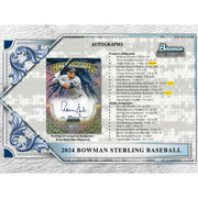 2024 Bowman Sterling Baseball Hobby Box