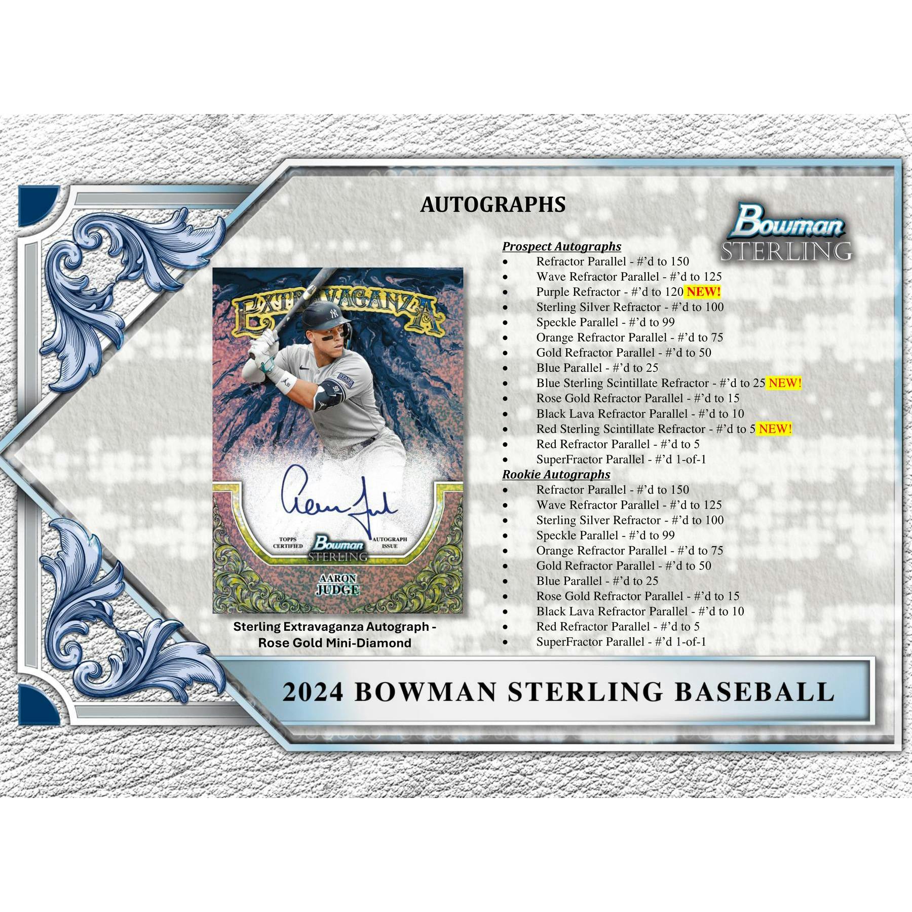 2024 Bowman Sterling Baseball Hobby Box