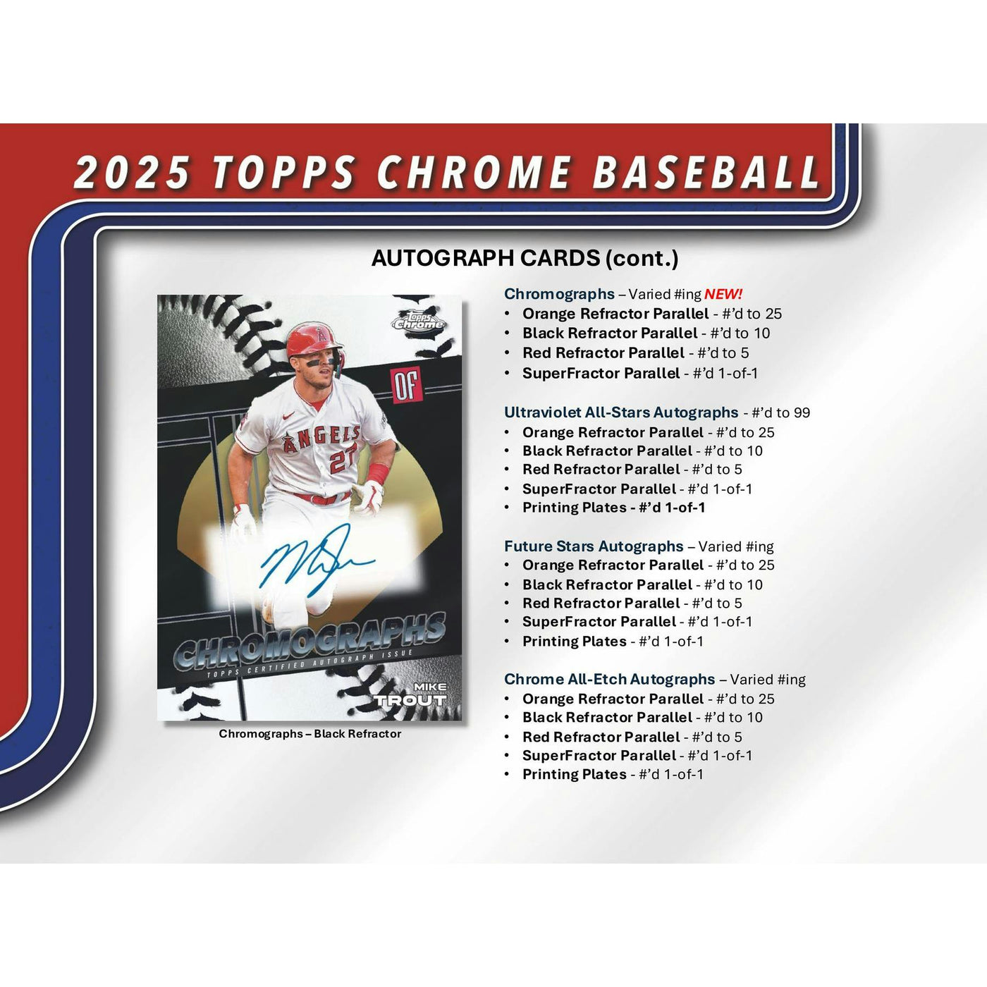 2025 Topps Chrome Baseball Hobby Pack