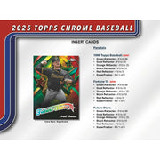 2025 Topps Chrome Baseball Hobby Pack