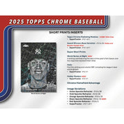 2025 Topps Chrome Baseball Hobby Pack