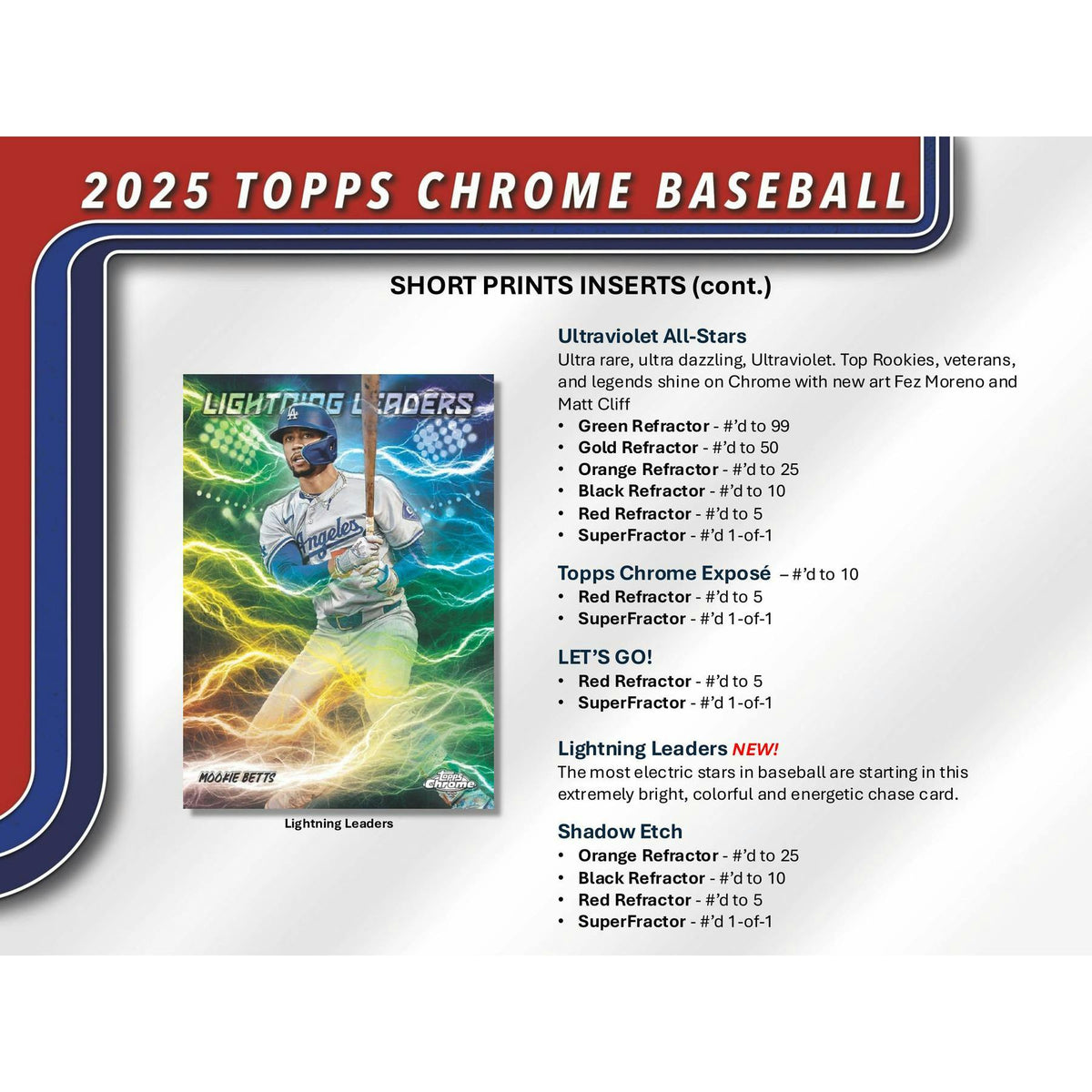 2025 Topps Chrome Baseball Hobby Pack
