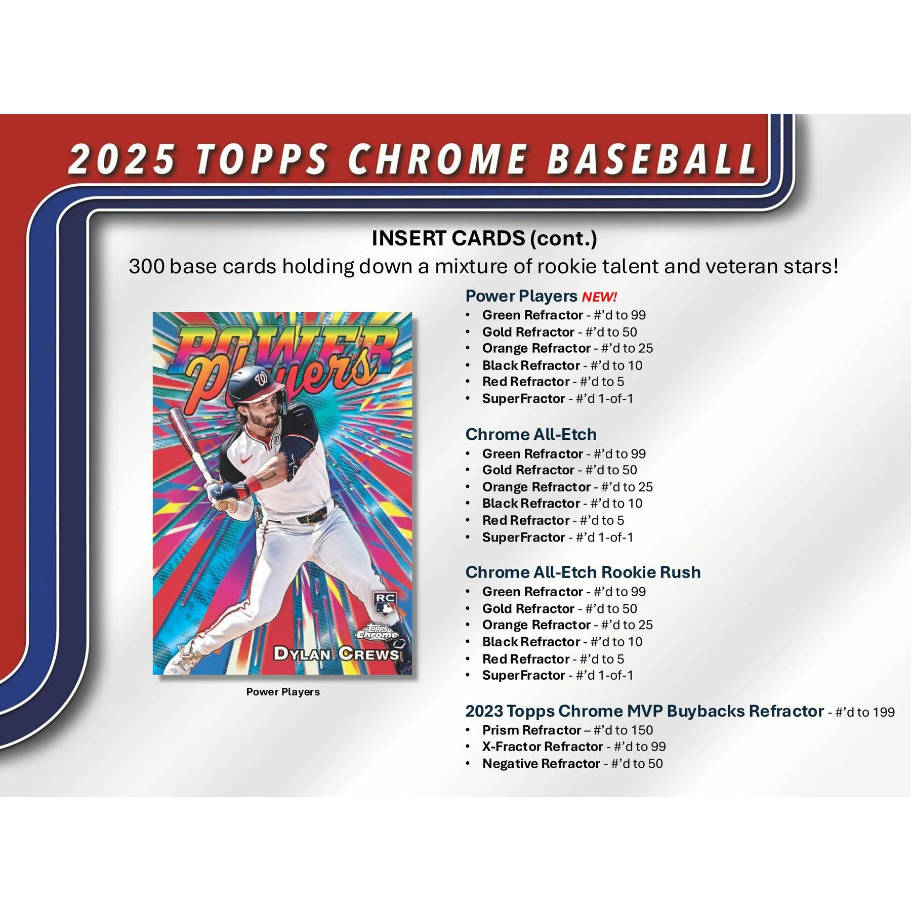 2025 Topps Chrome Baseball Hobby Jumbo Pack