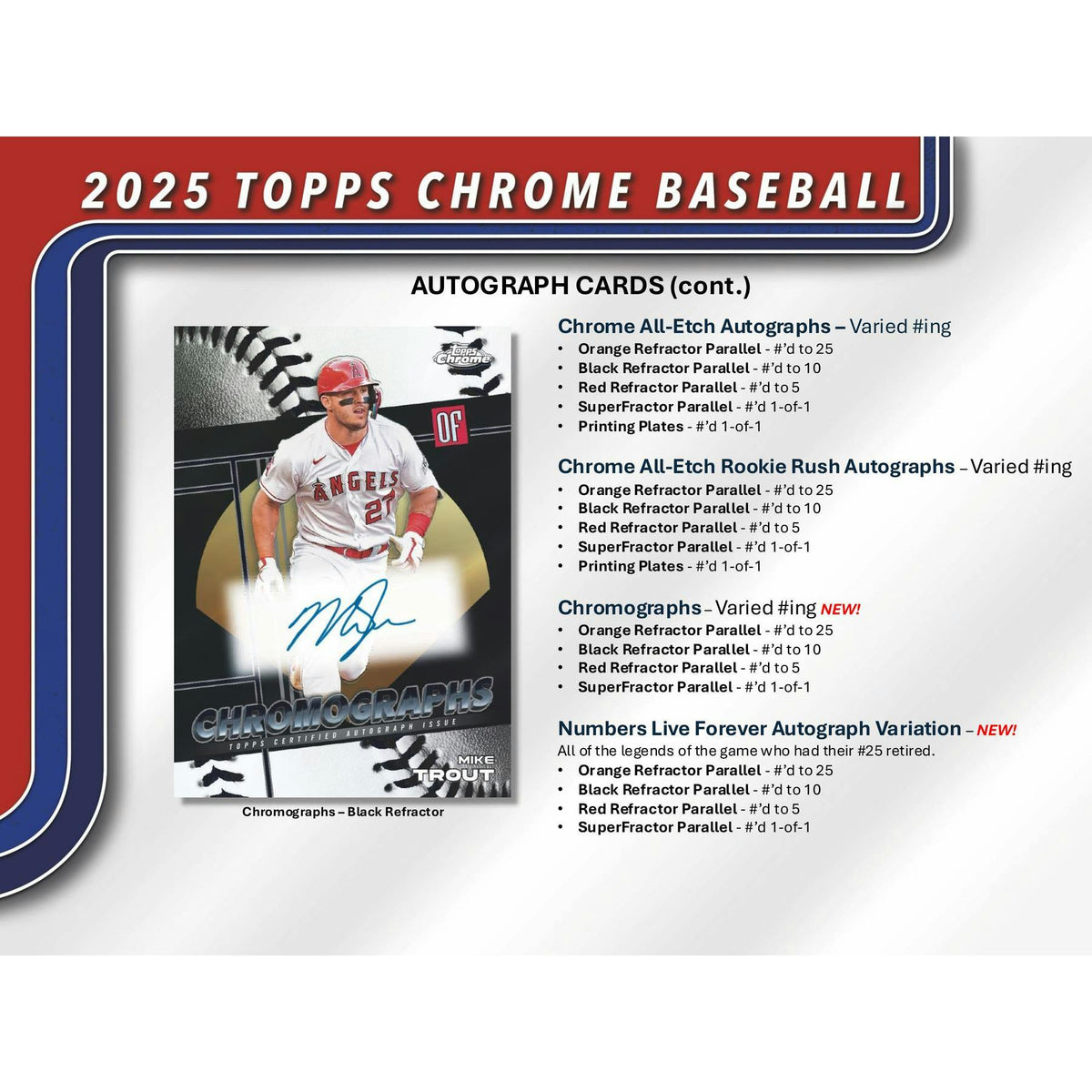 2025 Topps Chrome Baseball Mega Box
