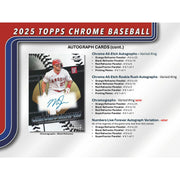 2025 Topps Chrome Baseball Mega Box