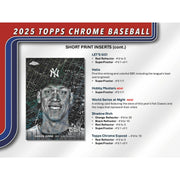2025 Topps Chrome Baseball Mega Pack