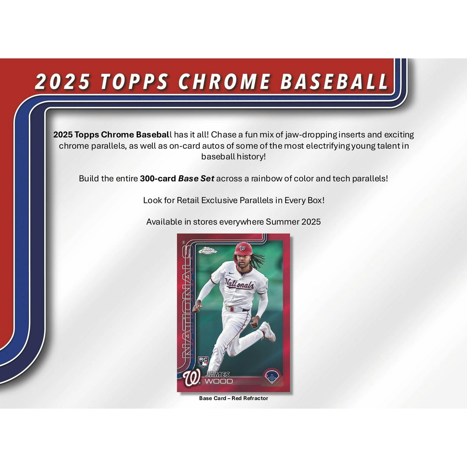 2025 Topps Chrome Baseball Blaster 40-Box Case