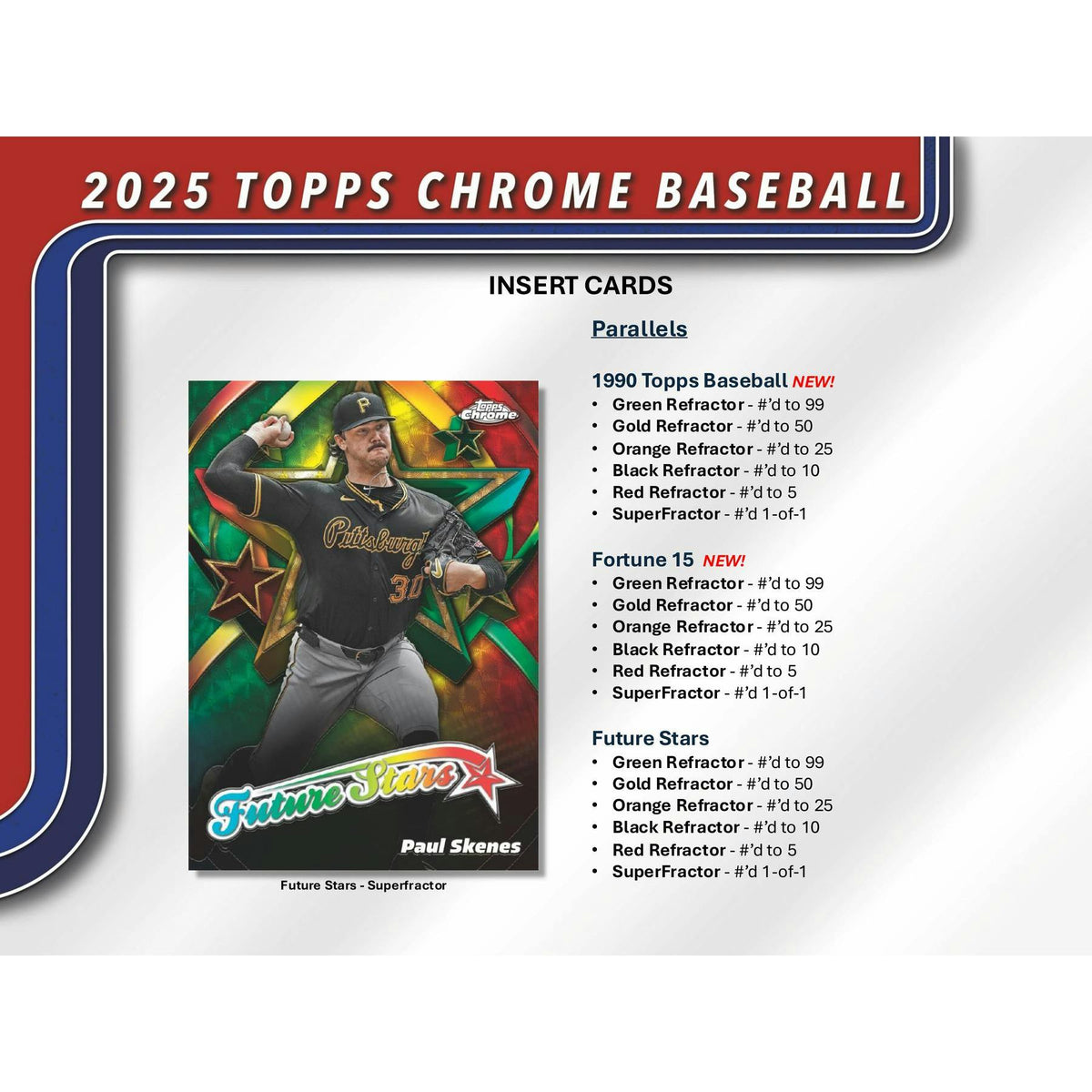 2025 Topps Chrome Baseball Blaster Pack