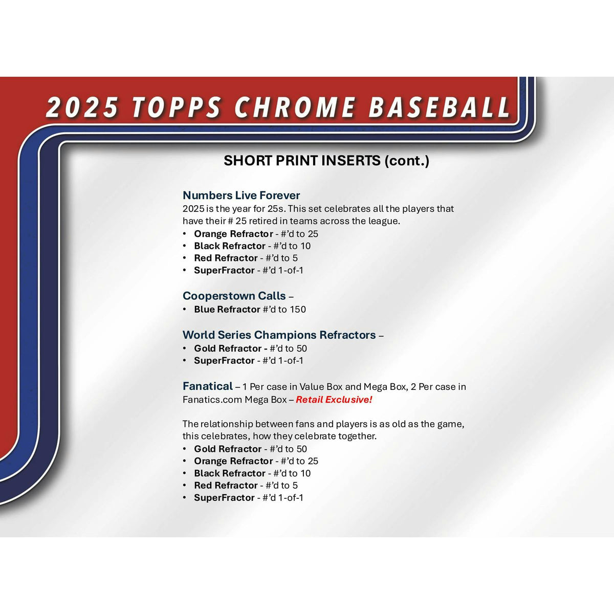 2025 Topps Chrome Baseball Blaster 40-Box Case