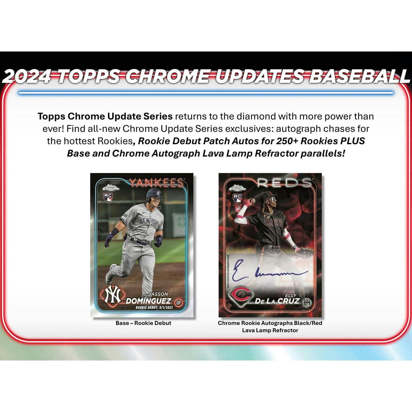 2024 Topps Chrome Update Series Baseball Mega Box