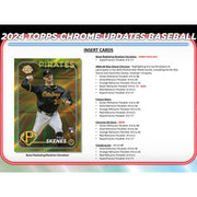 2024 Topps Chrome Update Series Baseball Mega Box