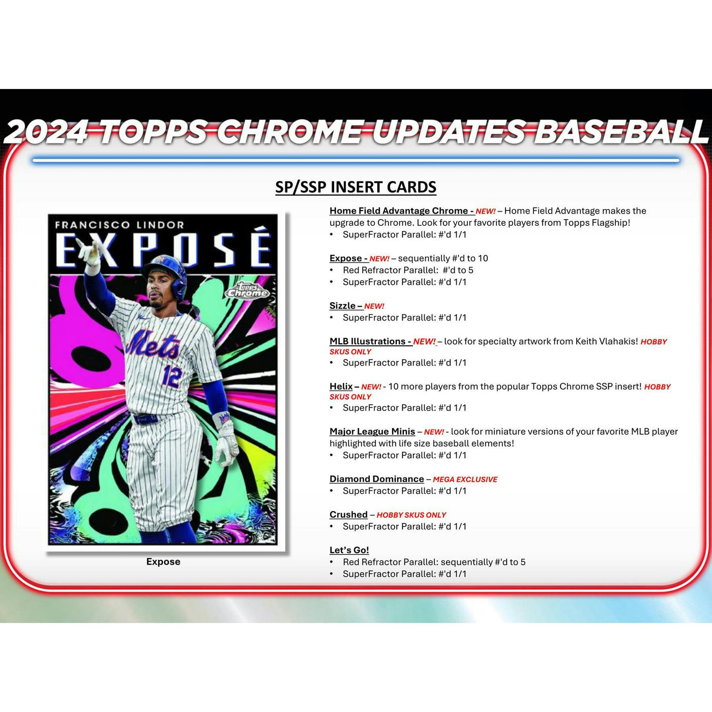 2024 Topps Chrome Update Series Baseball Mega Box