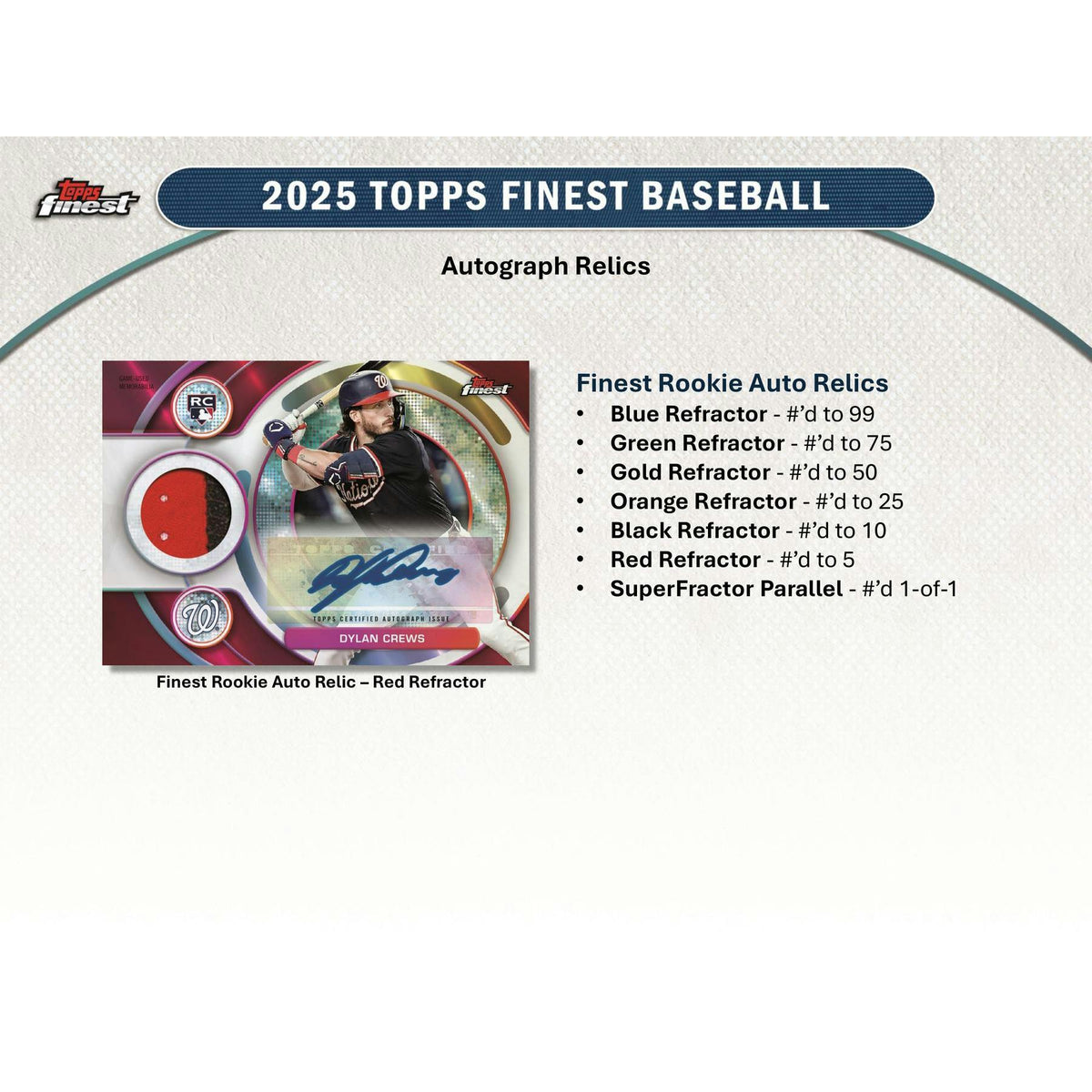 2025 Topps Finest Baseball Hobby 8-Box Case