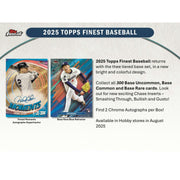 2025 Topps Finest Baseball Hobby Box