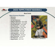 2025 Topps Finest Baseball Hobby 8-Box Case