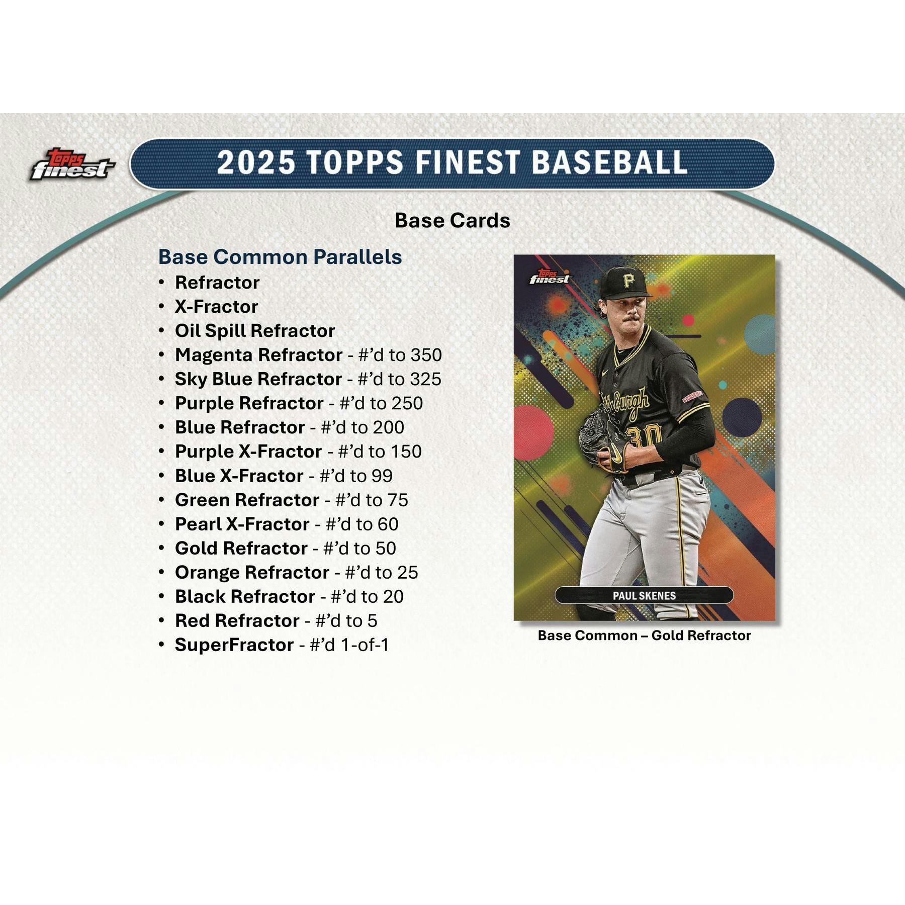 2025 Topps Finest Baseball Hobby 8-Box Case