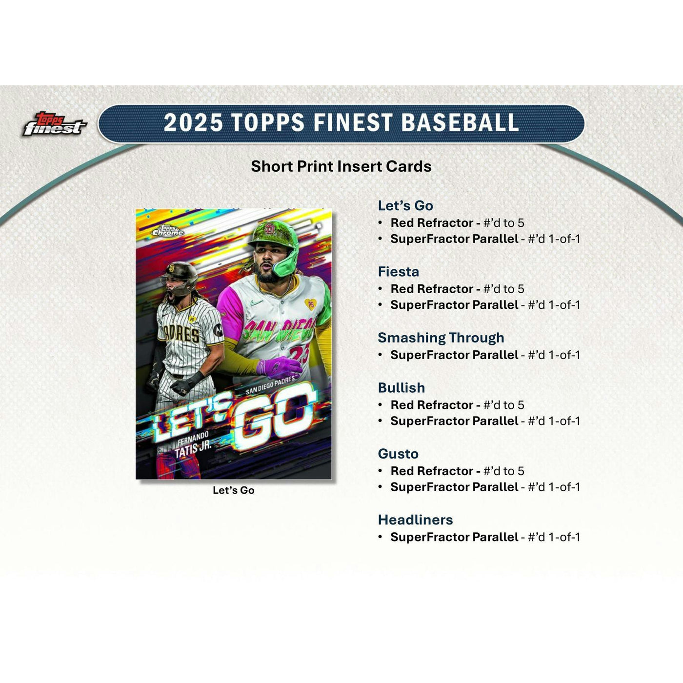 2025 Topps Finest Baseball Hobby 8-Box Case