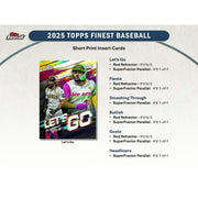 2025 Topps Finest Baseball Hobby Box