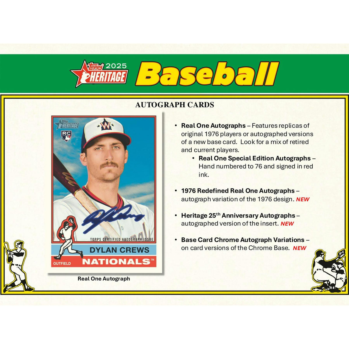 2025 Topps Heritage Baseball Blaster Box
