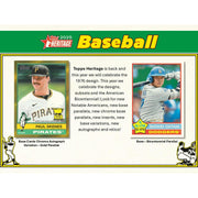 2025 Topps Heritage Baseball Hobby 12-Box Case