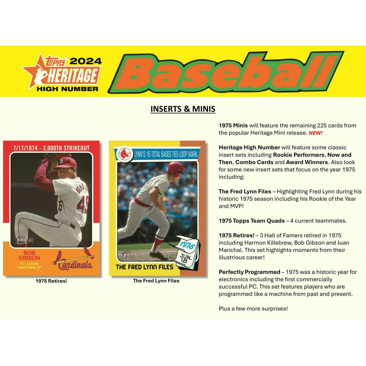 2024 Topps Heritage High Number Baseball Blaster Box