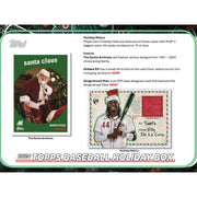 2024 Topps Holiday Baseball Mega Box