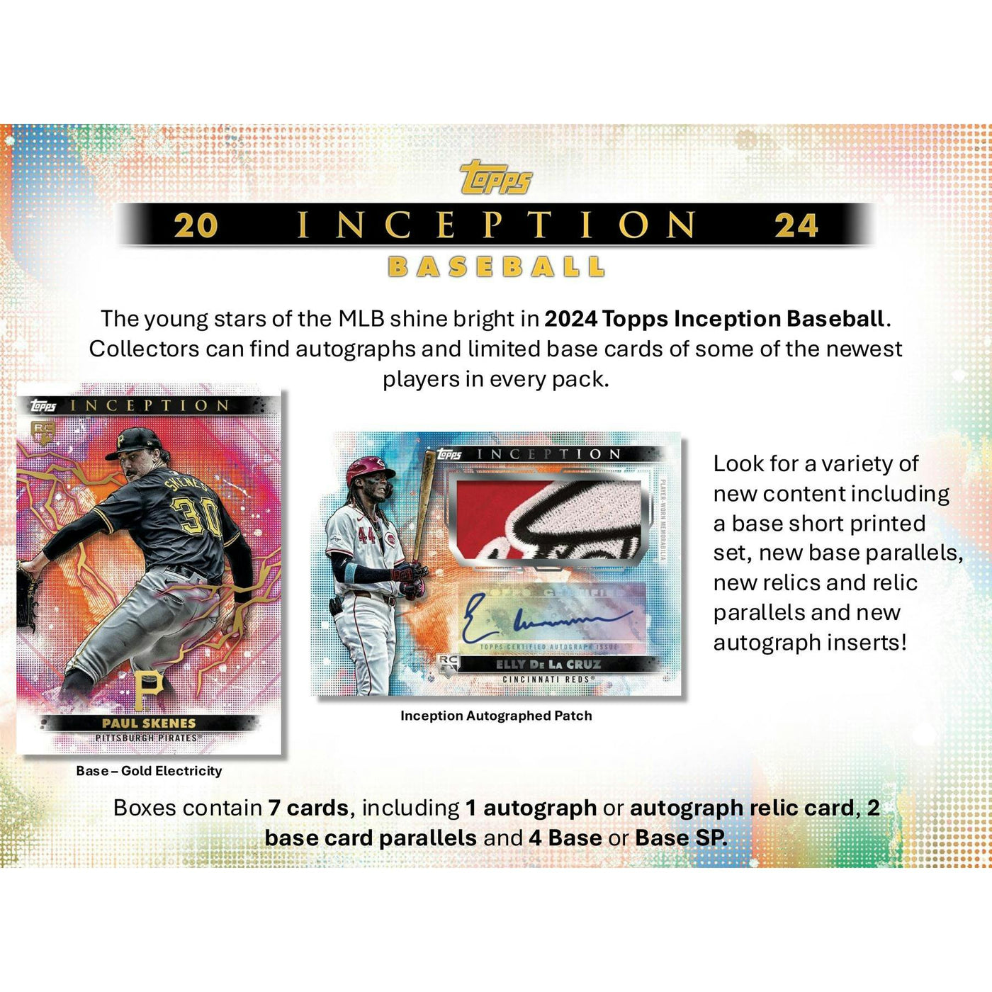 2024 Topps Inception Baseball Hobby 8-Box Case