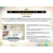 2024 Topps Inception Baseball Hobby Box
