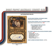 2025 Topps Series 1 Baseball Blaster Box