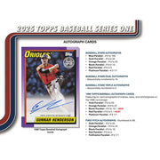 2025 Topps Series 1 Baseball Hanger Box