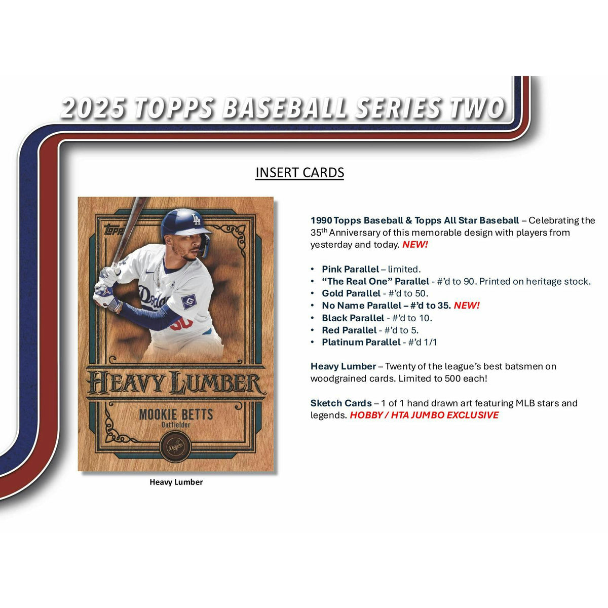 2025 Topps Series 2 Baseball Hobby Jumbo Pack