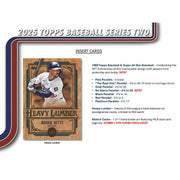 2025 Topps Series 2 Baseball Hobby Jumbo Box