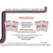 2025 Topps Series 2 Baseball Hobby 12-Box Case