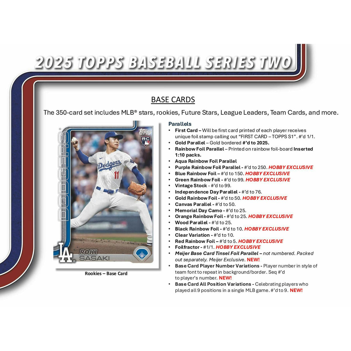 2025 Topps Series 2 Fanatics Fest NYC Exclusive Baseball Hobby Pack