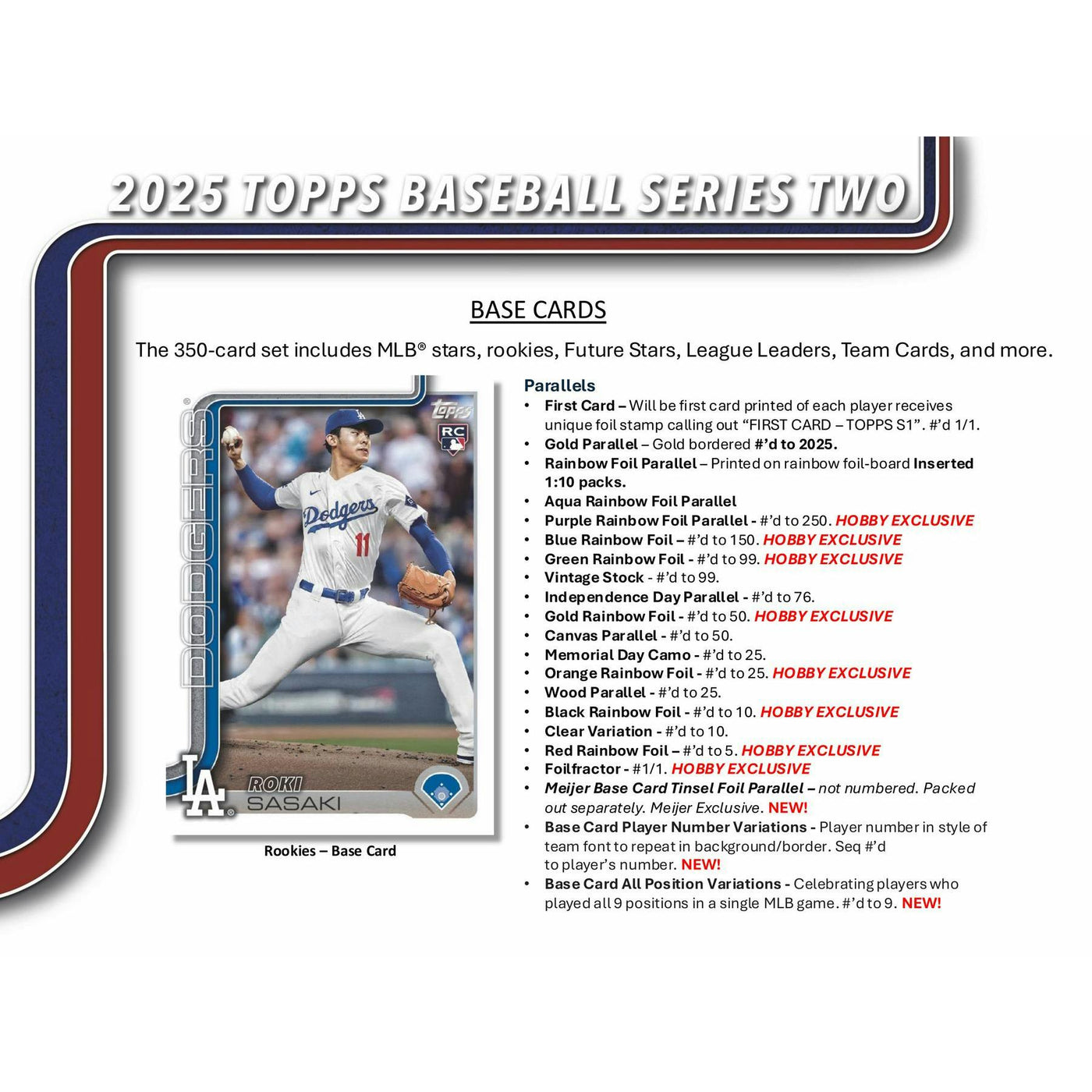 2025 Topps Series 2 Fanatics Fest NYC Exclusive Baseball Hobby Box