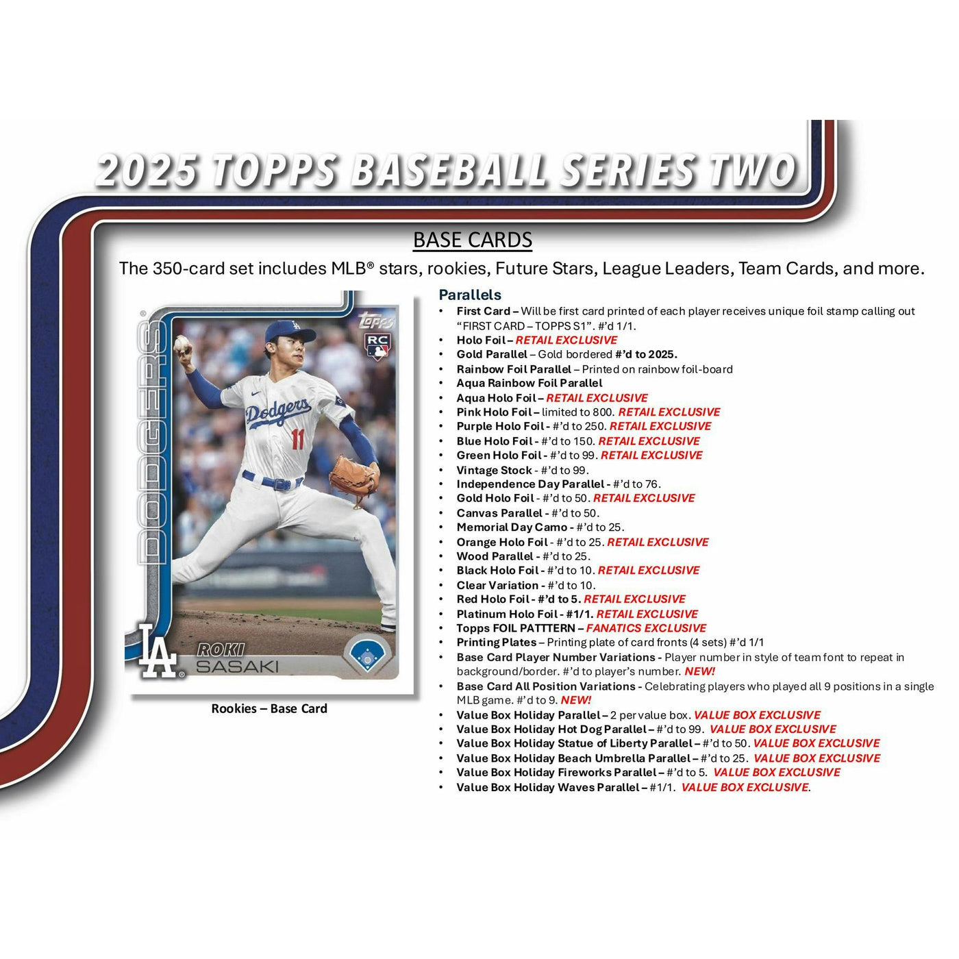 2025 Topps Series 2 Baseball Blaster Pack