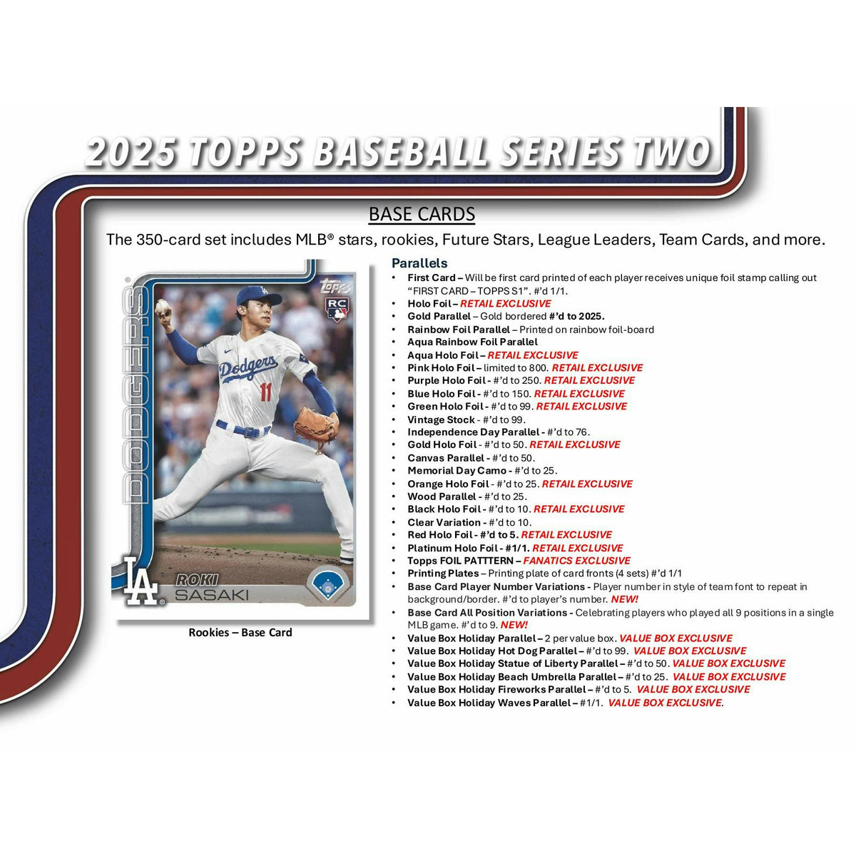 2025 Topps Series 2 Baseball Blaster Box