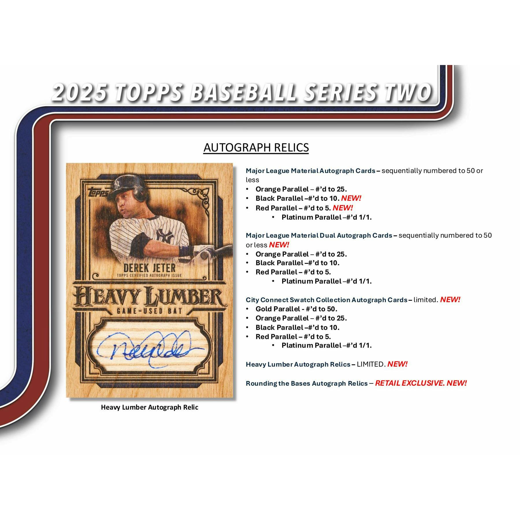 2025 Topps Series 2 Baseball 20-Pack Retail Box