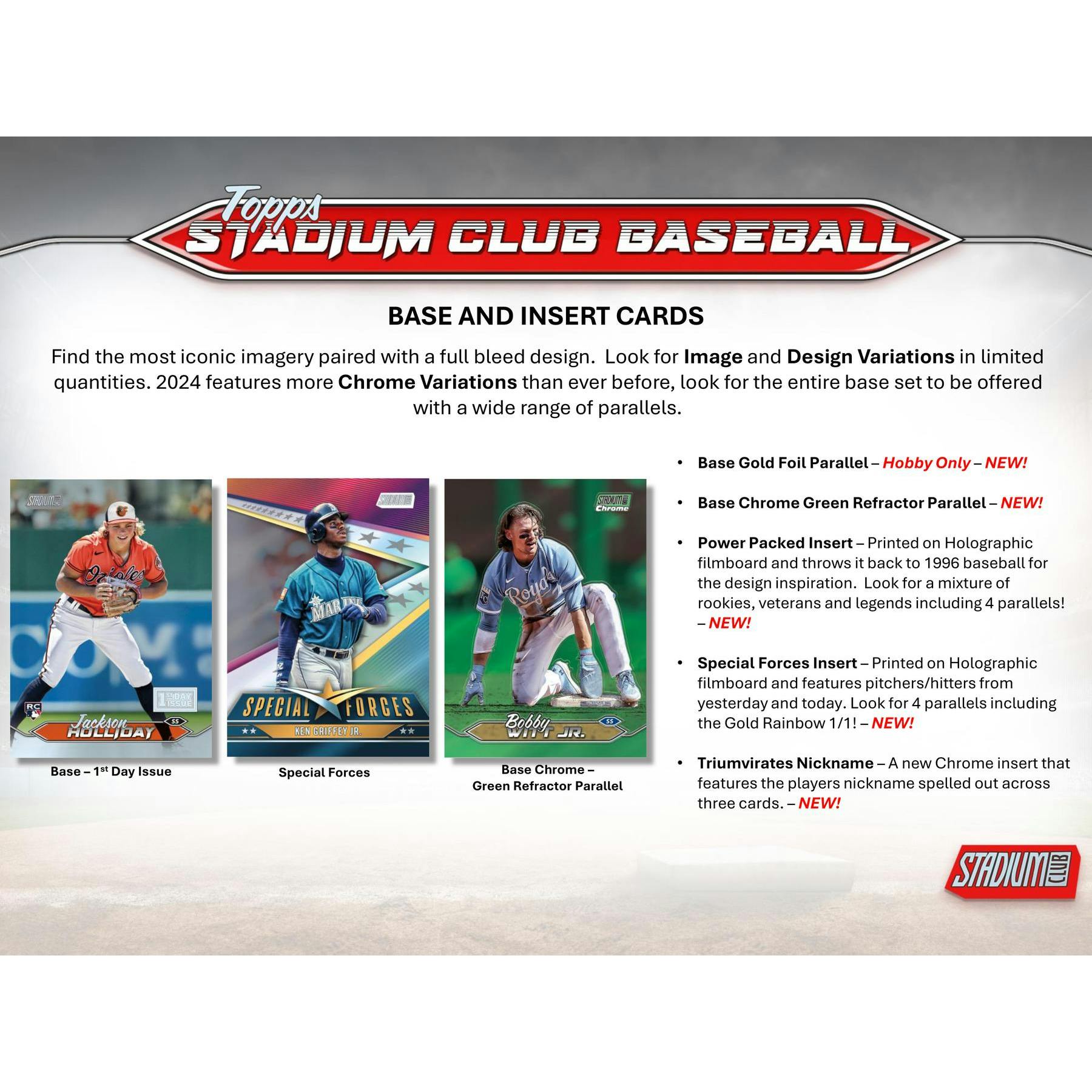 2024 Topps Stadium Club Baseball Hobby Pack