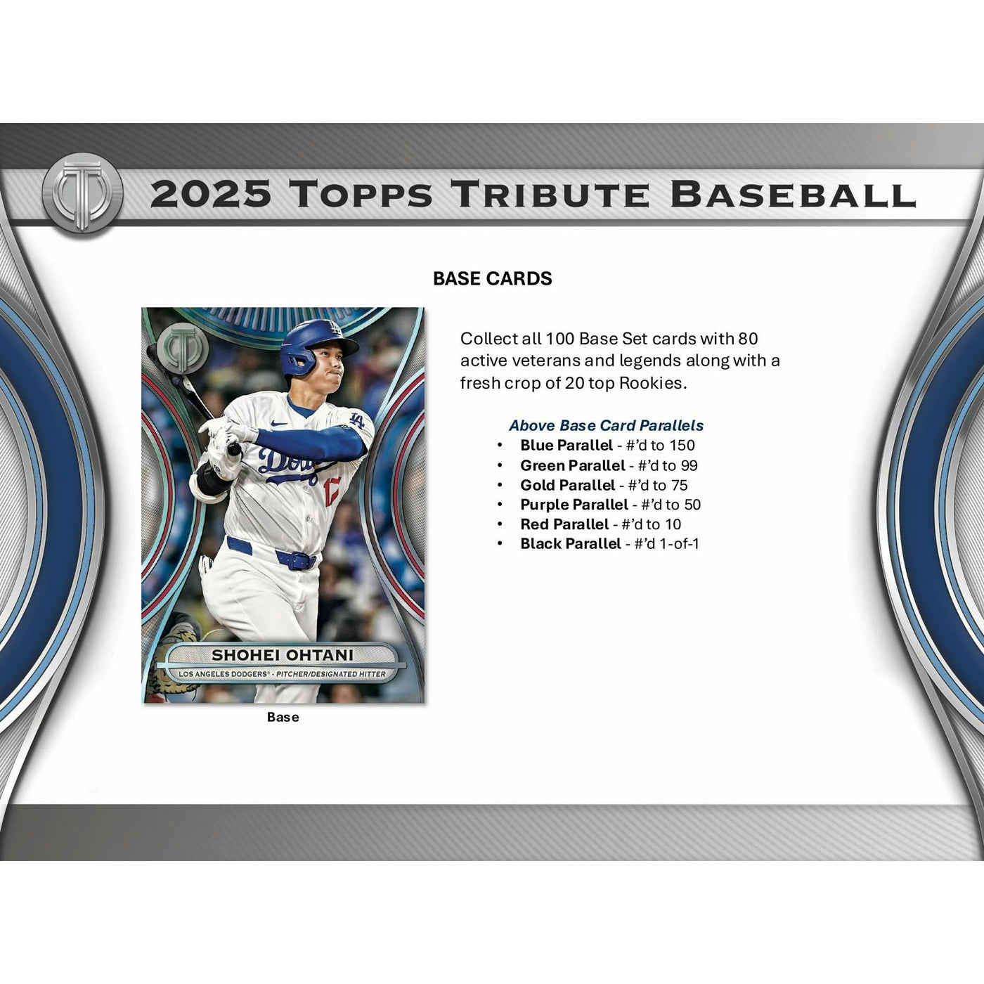 2025 Topps Tribute Baseball Hobby Box